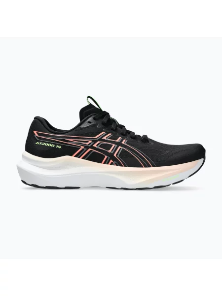 Női futócipők Asics 14 black/sun coral. Méret: 39 EU fekete