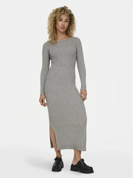 ONLY Плетена рокля Katia сив