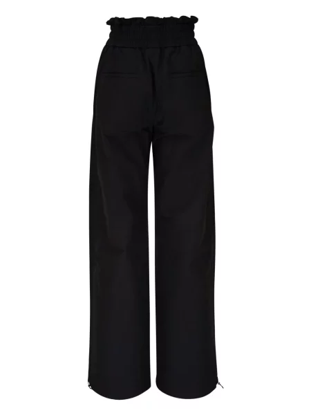 Plačiakojis kelnės Moncler juoda