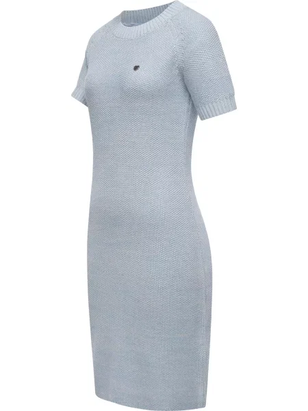 Ragwear Rochie tricotat Kolya deschis albastru