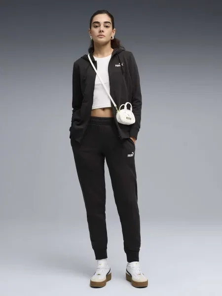 Спортивный костюм Puma с капюшоном черный