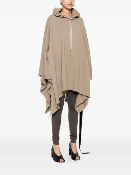 Ponczo Rick Owens Drkshdw z kapturem