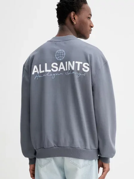AllSaints hanorac de EMBLEM gri