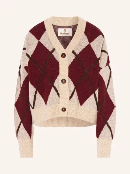 Barbour Kardigan beige beżowy