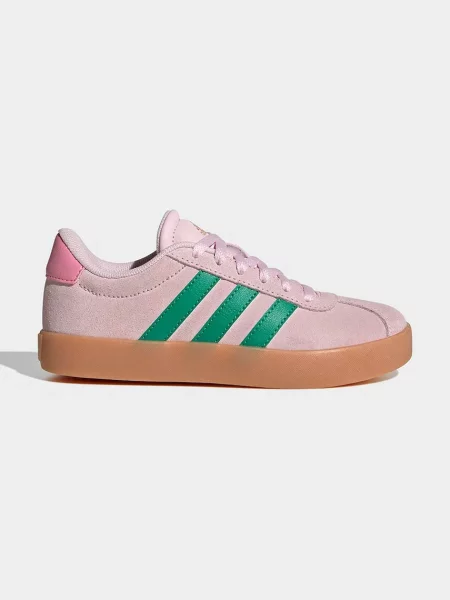 Adidas semišové tenisky VL COURT růžové