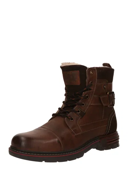 Škornji Mustang rjava