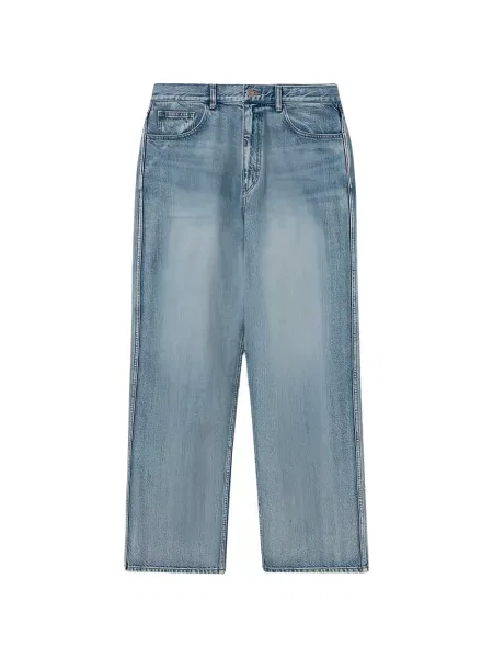 Blugi drepți Solid Homme albastru