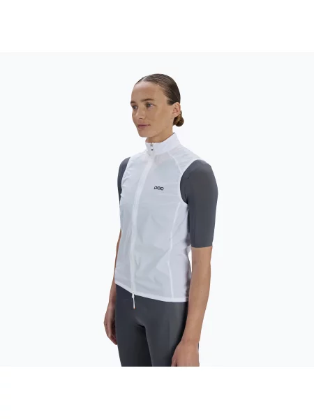 Vestă de ciclism pentru femei POC Enthral W hydrogen white alb