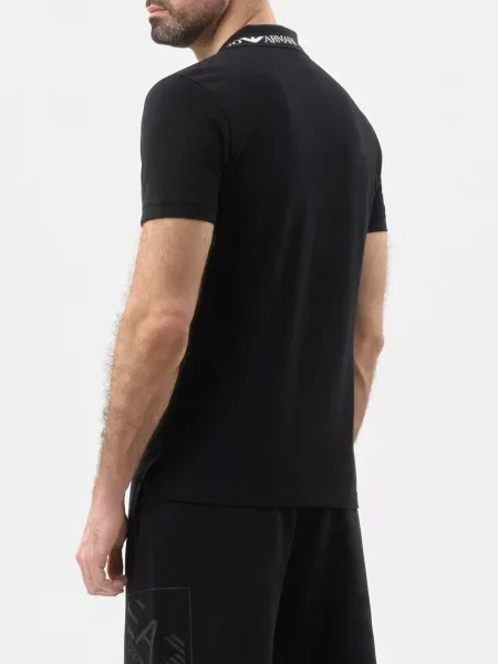 Поло Emporio Armani чорне