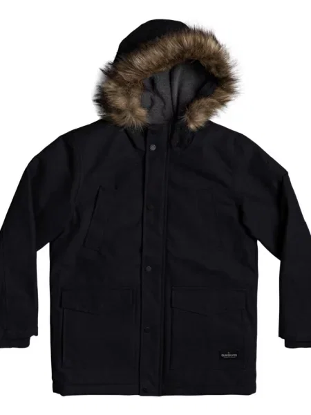 Kurtka zimowa dla dzieci Quiksilver Storm Drop czarna