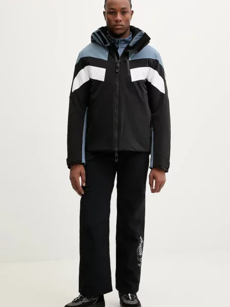 Športni pulover Emporio Armani modra