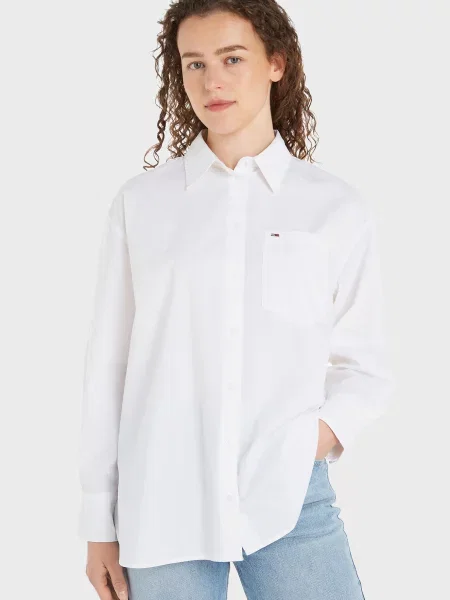 Сорочка Tommy Jeans біла