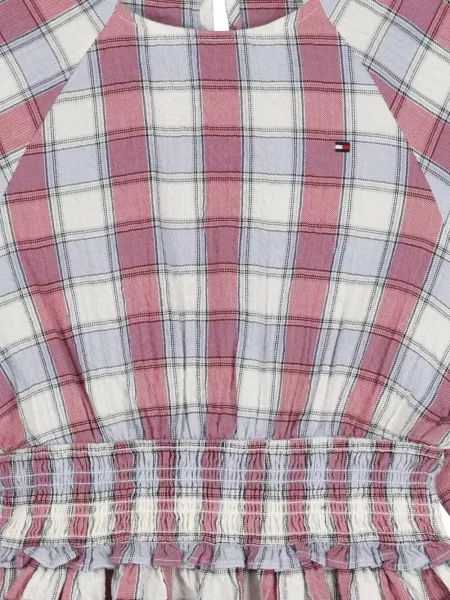 Sukienka dziecięca Tommy Hilfiger różowa