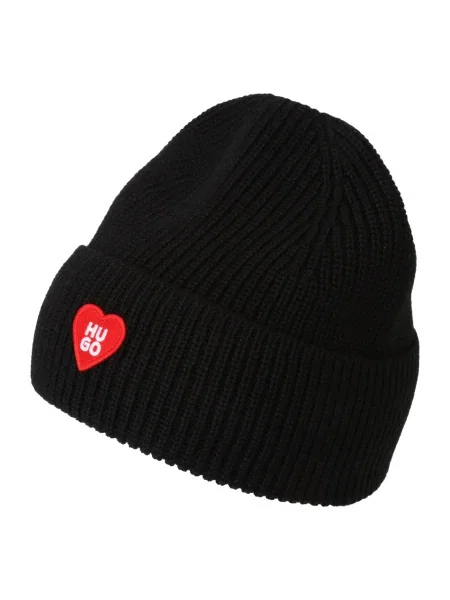 HUGO Căciulă Sentialy_Hat roșu / negru alb