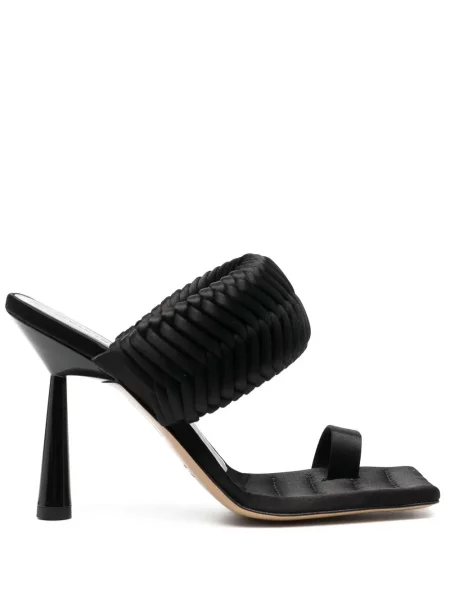 Sandale Giaborghini din piele negru