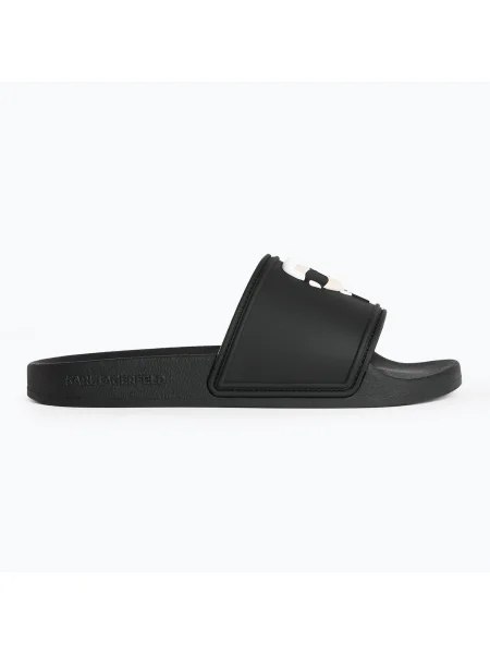 KARL LAGERFELD дамски джапанки Kondo NFT black rubber черно
