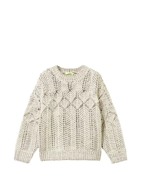 Pulover Twinset cu broderie de lână