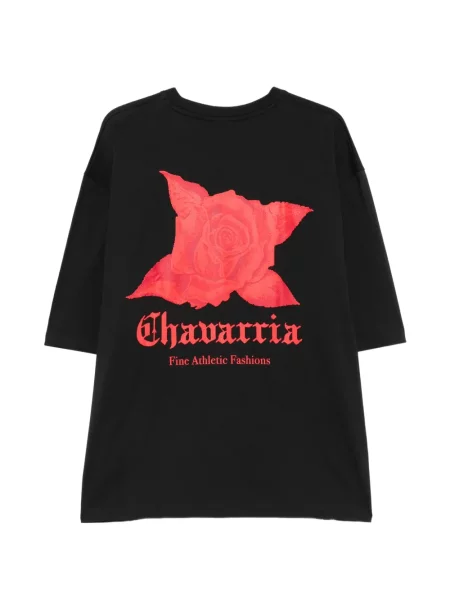 Tricou Willy Chavarria cu imagine negru
