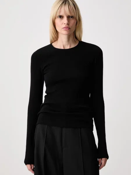 Maison Margiela longsleeve z wełną czarna