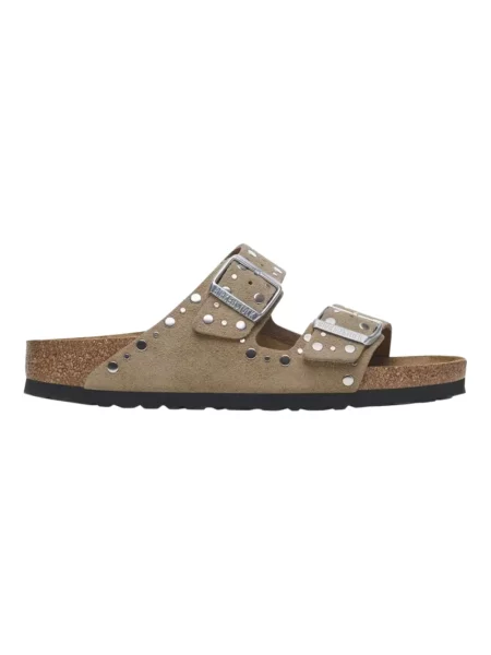 Trampki Birkenstock Arizona Rivets Suede Leather Taupe EUR 38 beżowe