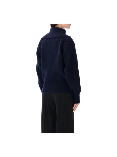Sweter z golfem Stella Mccartney niebieski