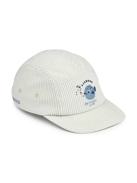 Liewood Дитяча кепка Rory Seersucker Cap