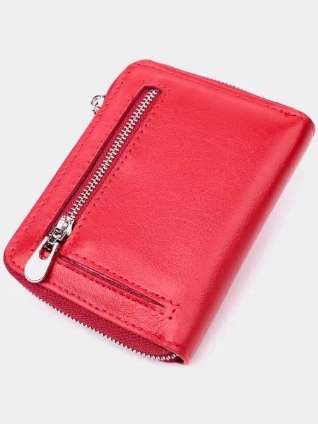 ST Leather Accessories Гаманець Шкіра червоний
