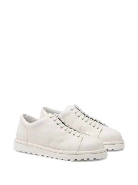 Pantofi derby Marsell din piele alb