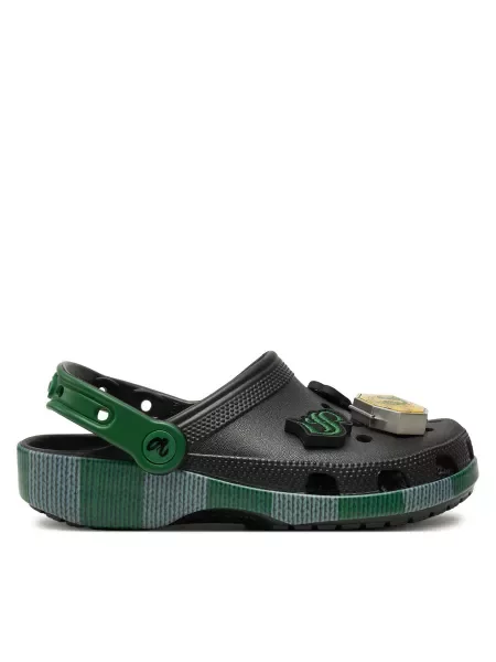 Crocs Cokle Slytherin Classic temno zelena črna
