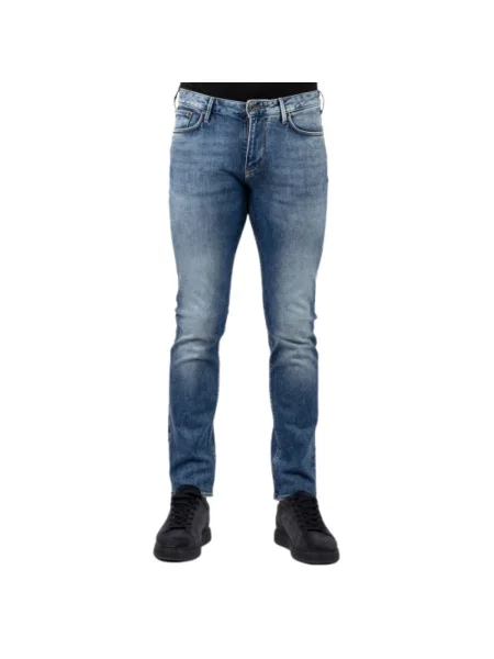 Jeansy Emporio Armani niebieskie