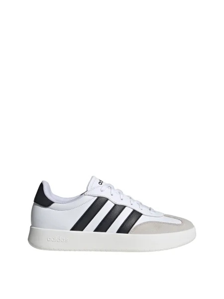 ADIDAS SPORTSWEAR Nízke tenisky Barreda tmavošedá / čierna biela