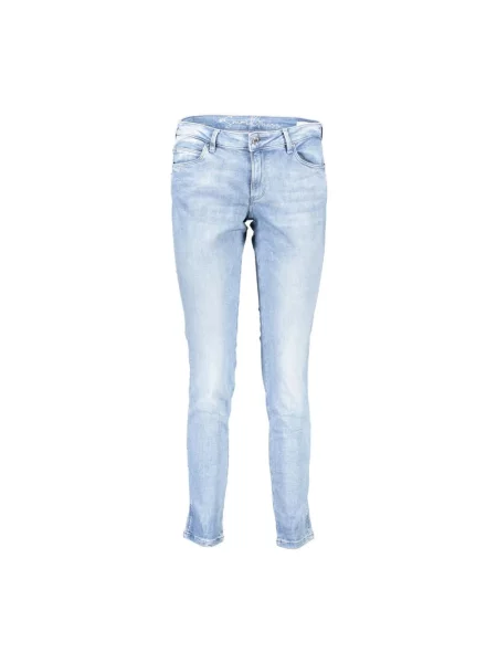 Jeansy skinny Guess niebieskie