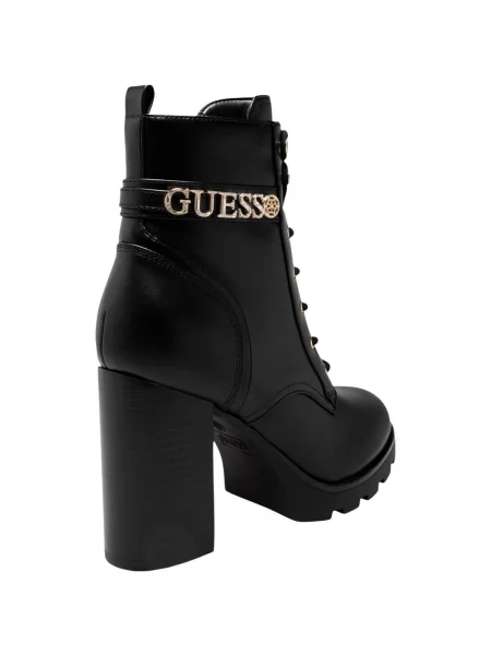 Cizme Guess cu șireturi negru