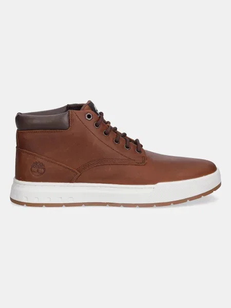 Δερμάτινες μπότες πεζοπορίας Timberland Maple Grove καφέ