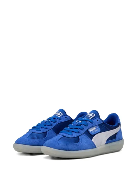 Sneakerși Puma din satin alb
