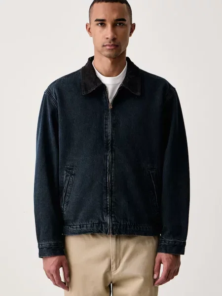 Levi's kurtka damska CASTRO FULL ZIP LINED granatowa