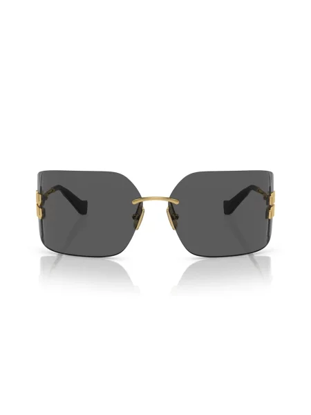 Okulary przeciwsłoneczne Miu Miu Eyewear żółte