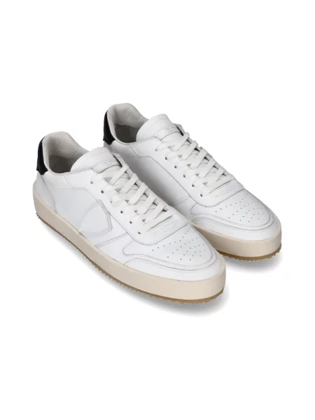 Sneakersy Philippe Model skórzane białe