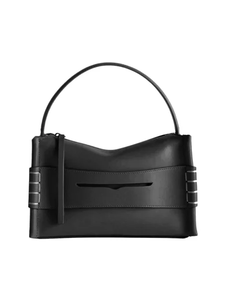 Loafersy Jw Anderson skórzane czarne