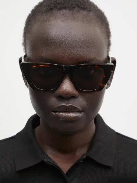 Anine Bing ochelari de soare Paris Sunglasses maro