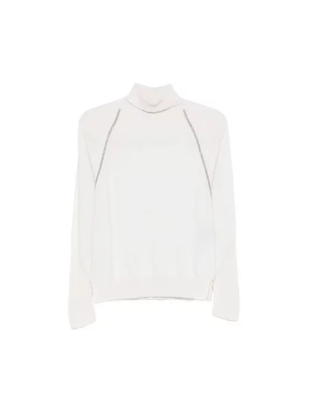 Sweter D.exterior wełniany biały