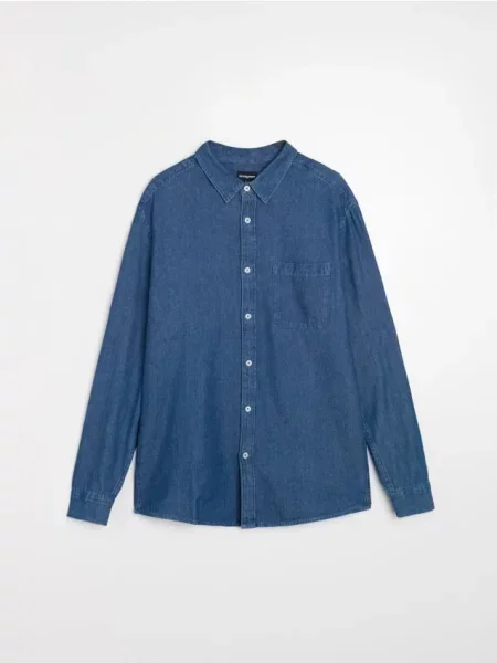 Sinsay koszula granatowy