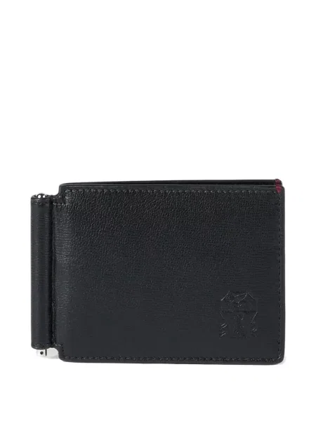 Portofel Brunello Cucinelli din piele negru