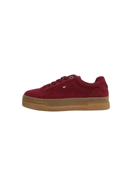 Superge Tommy Hilfiger Jade S Bordo rdeča