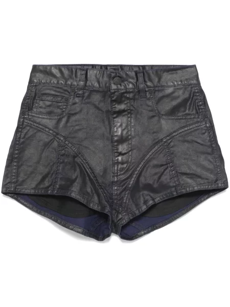 Szorty jeansowe Mugler niebieskie