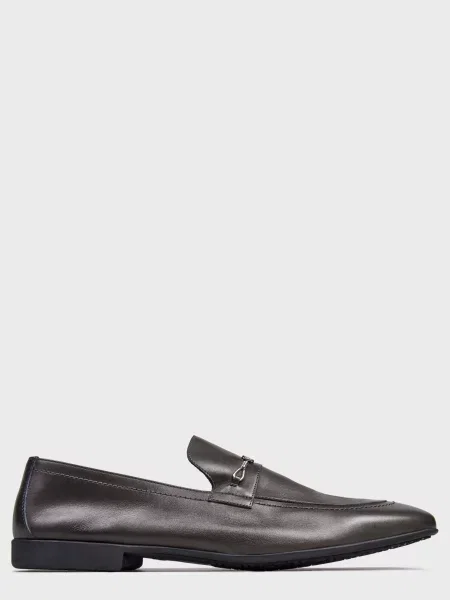 Лоферы Moreschi серые