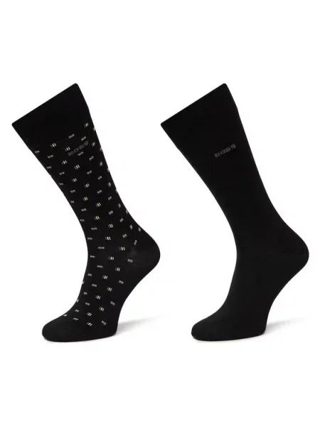 Nogavice Boss črna