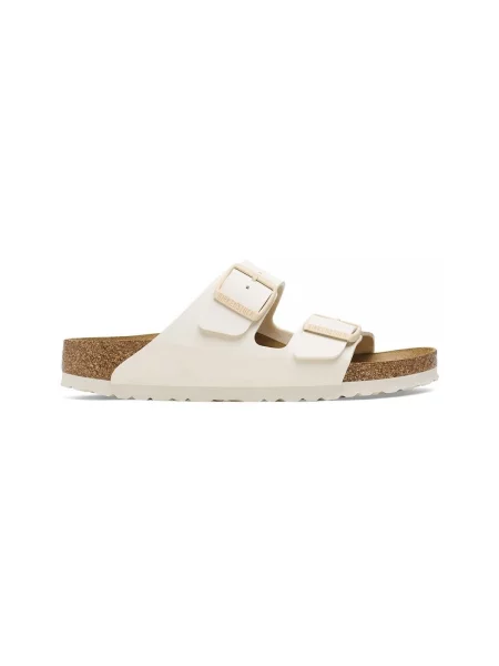BIRKENSTOCK Natikače s Arizona BF svijetla bež bijela