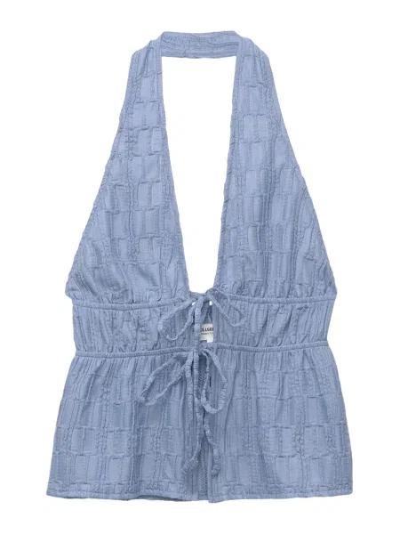 Top Pull&bear albastru