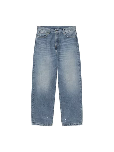 Jeansy Carhartt Wip niebieskie